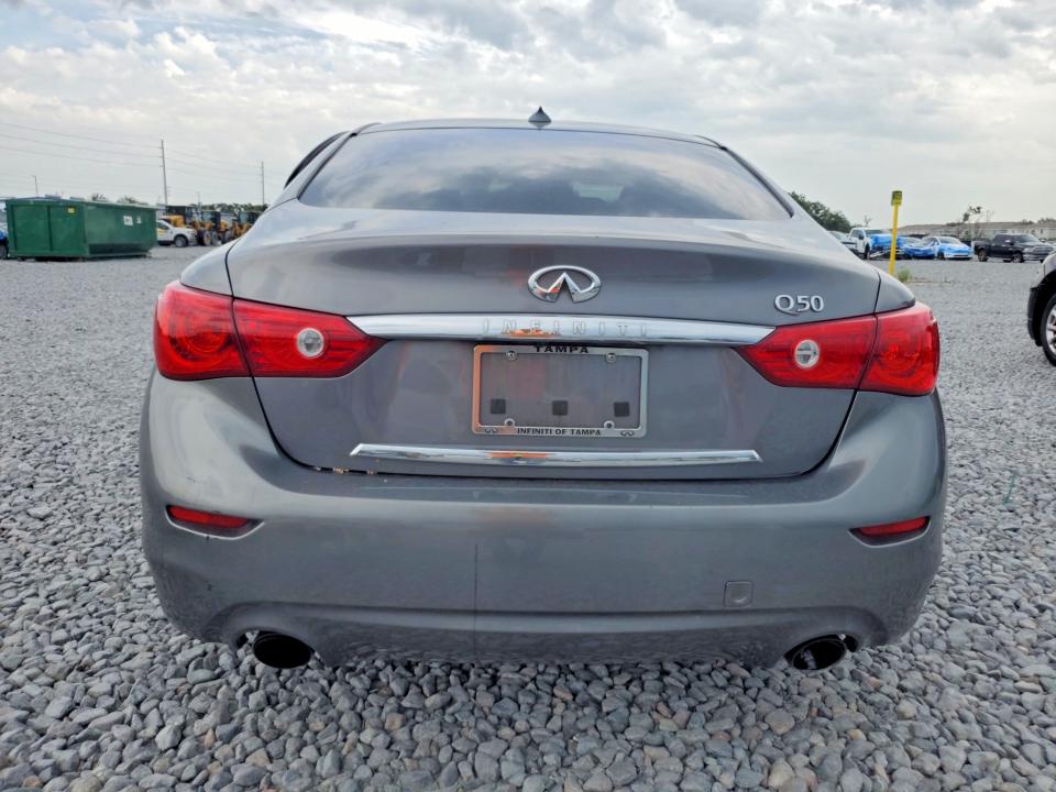 2015 Infiniti Q50 მანქანა იყიდება აუქციონზე, vin: JN1BV7AP6FM343818, აუქციონის ნომერი: 61412486