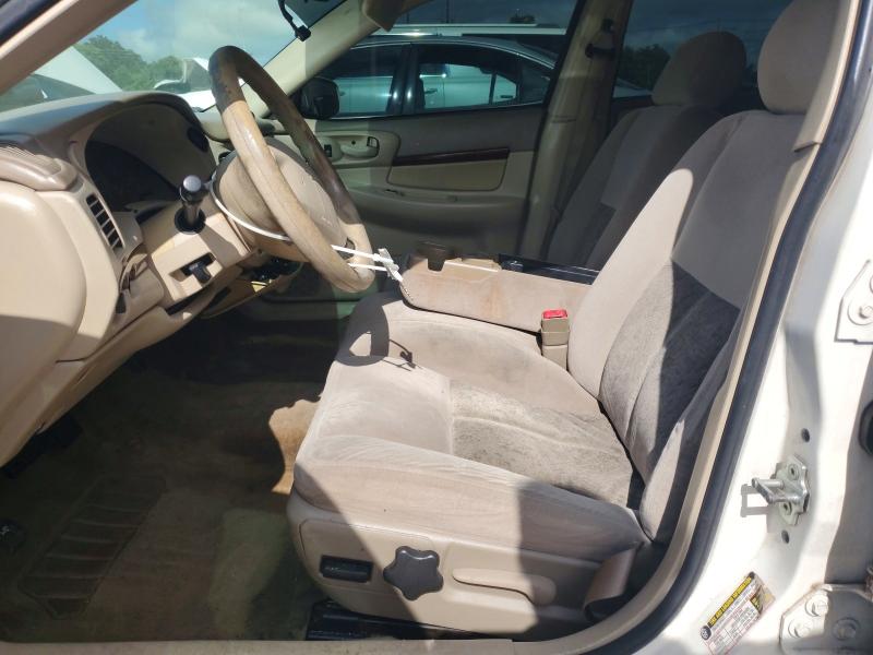 Aukcja sprzedaży 2005 Chevrolet Impala, vin: 2G1WF52E759125615, numer aukcji: 59984866