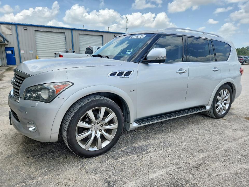 Auction sale of the 2014 Infiniti Qx80, vin: JN8AZ2NF6E9554542, lot number: 61878376