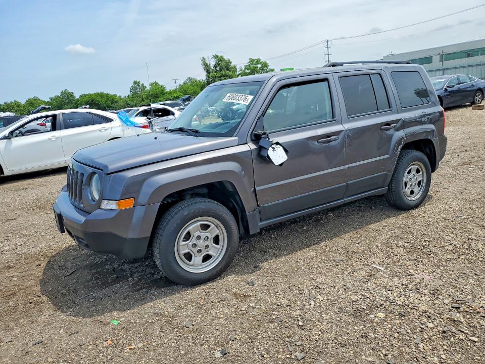 Продажа на аукционе авто 2017 Jeep Patriot, vin: 1C4NJRBB3HD105917, номер лота: 60603376