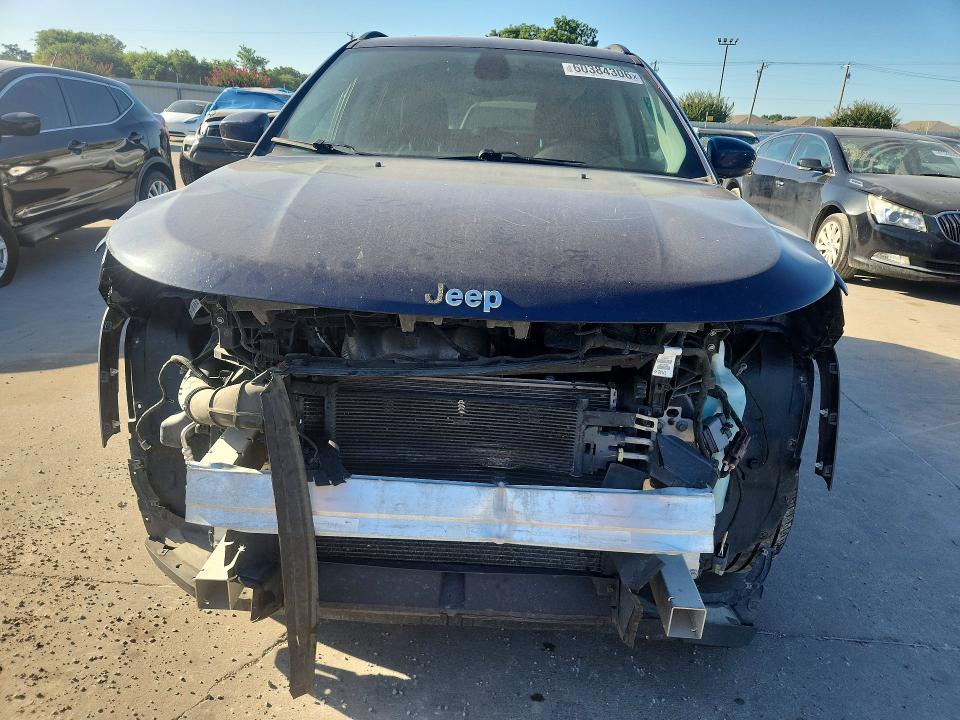 2018 Jeep Compass მანქანა იყიდება აუქციონზე, vin: 3C4NJDBB0JT315667, აუქციონის ნომერი: 60384306