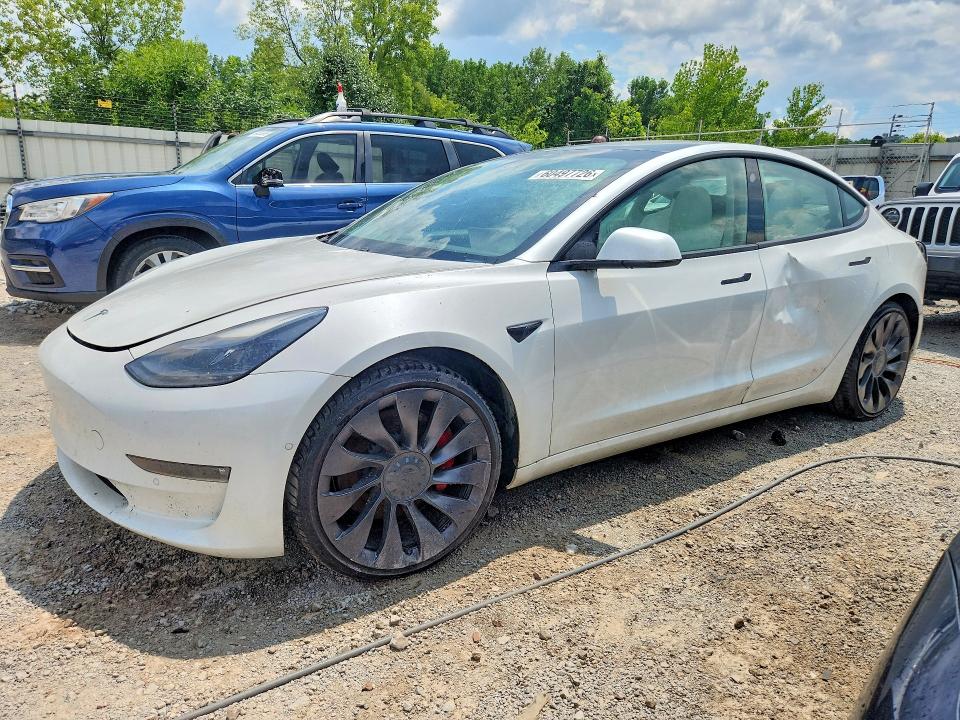 Aukcja sprzedaży 2021 Tesla Model 3, vin: 5YJ3E1EC5MF875363, numer aukcji: 60497726