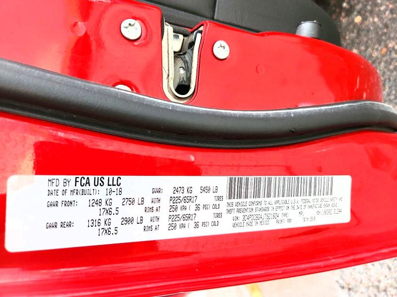 Продажа на аукционе авто 2018 Dodge Journey, vin: 3C4PDCBG4JT521824, номер лота: 62697626