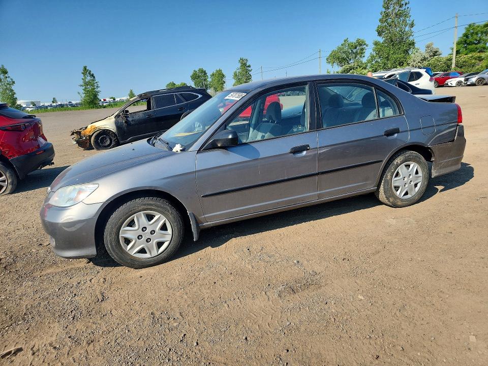 59707586 :رقم المزاد ، 2HGES16305H038100 vin ، 2005 Honda Civic مزاد بيع