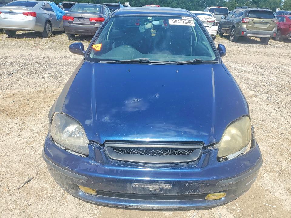 60471096 :رقم المزاد ، EK21200667 vin ، 1997 Honda Civic Dx مزاد بيع