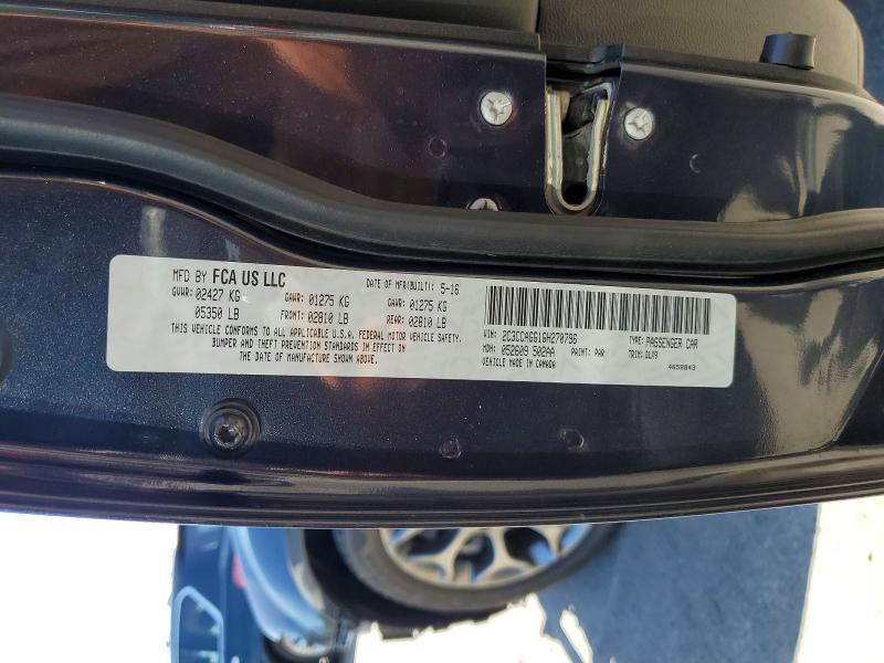 Aukcja sprzedaży 2016 Chrysler 300, vin: 2C3CCAGG1GH270796, numer aukcji: 61560906