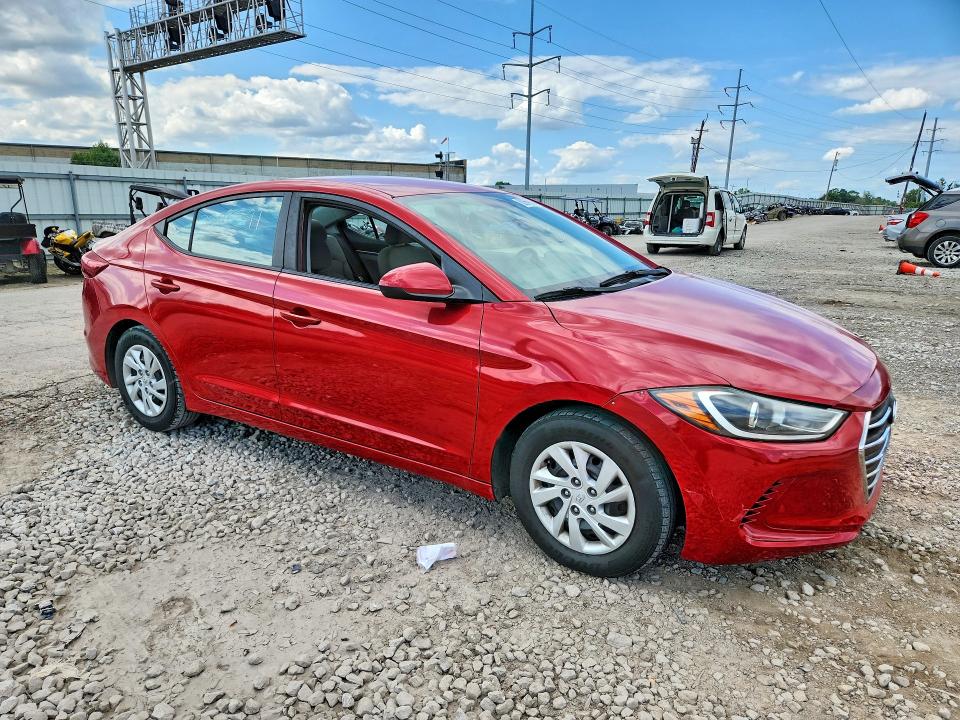 62668696 :رقم المزاد ، 5NPD74LF4HH175564 vin ، 2017 Hyundai Elantra مزاد بيع