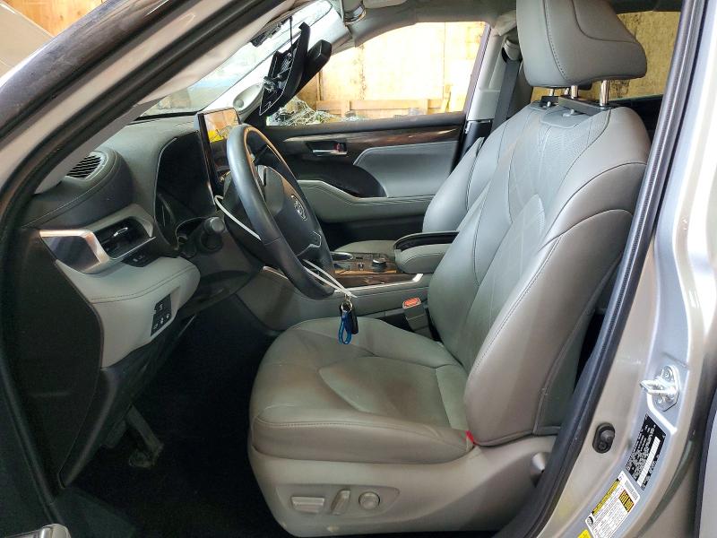 2022 Toyota Highlander მანქანა იყიდება აუქციონზე, vin: 5TDFZRBH8NS235600, აუქციონის ნომერი: 61784606