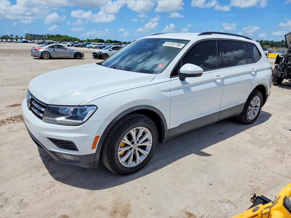 2018 Volkswagen Tiguan მანქანა იყიდება აუქციონზე, vin: 3VV1B7AX6JM035838, აუქციონის ნომერი: 61535706