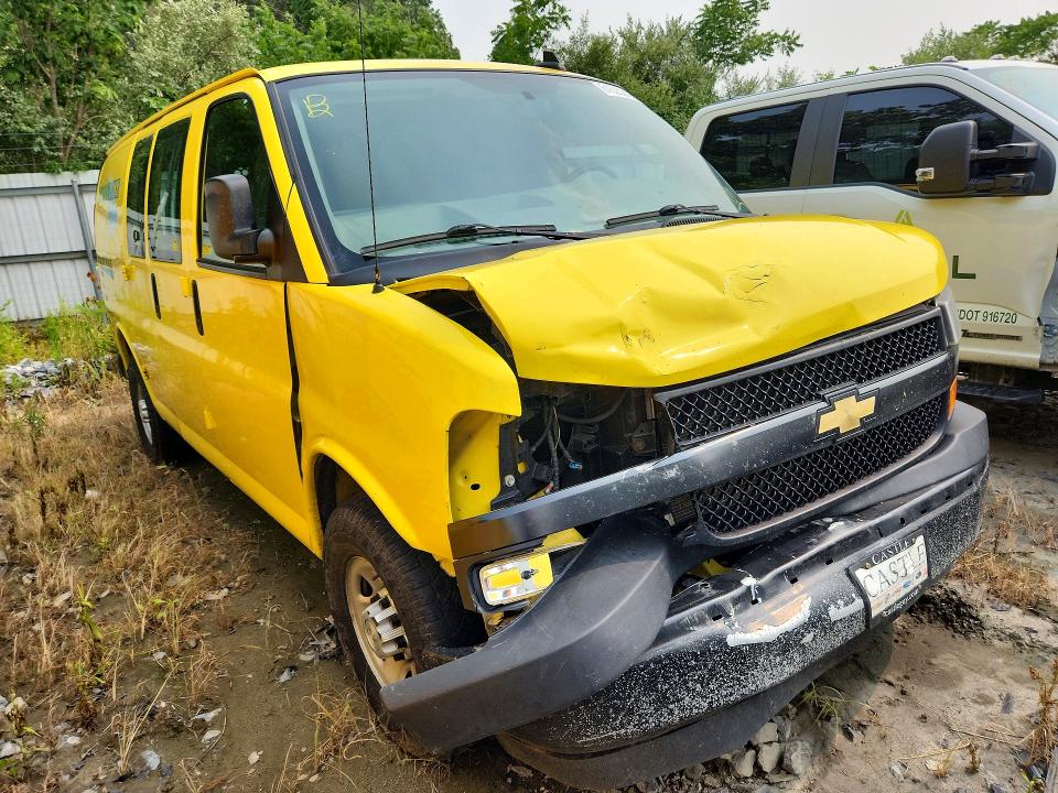 2019 Chevrolet Express G2500 მანქანა იყიდება აუქციონზე, vin: 1GCWGAFP4K1158595, აუქციონის ნომერი: 61620246