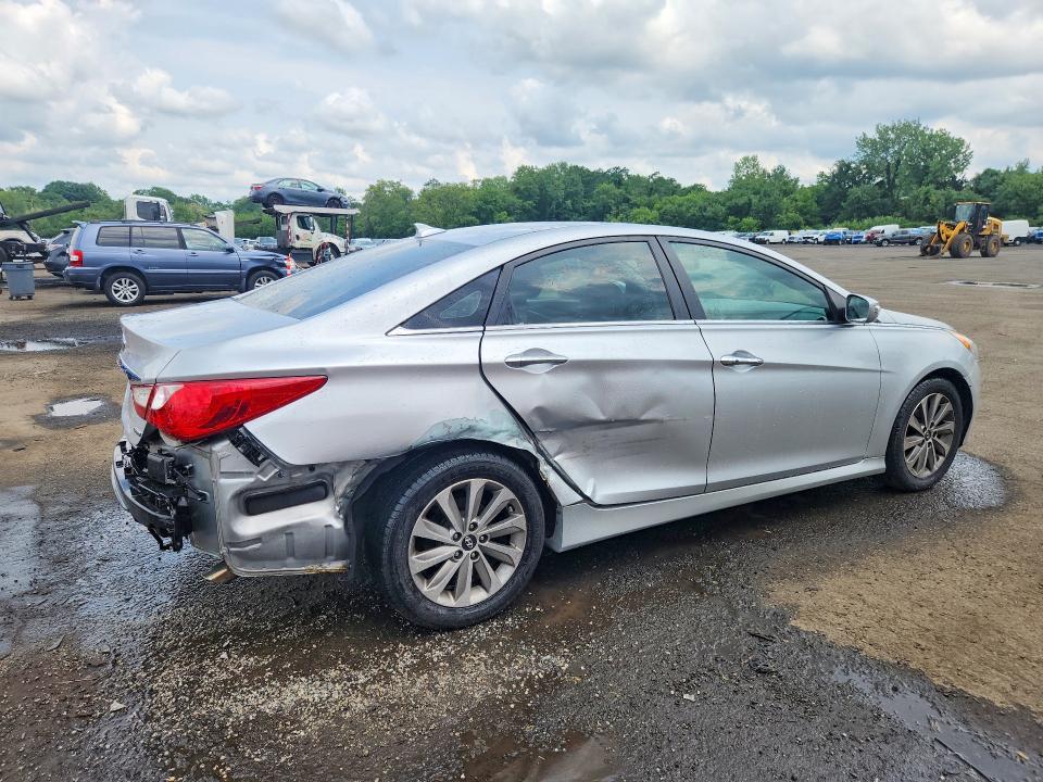 63025366 :رقم المزاد ، 5NPEC4AC3EH902018 vin ، 2014 Hyundai Sonata مزاد بيع