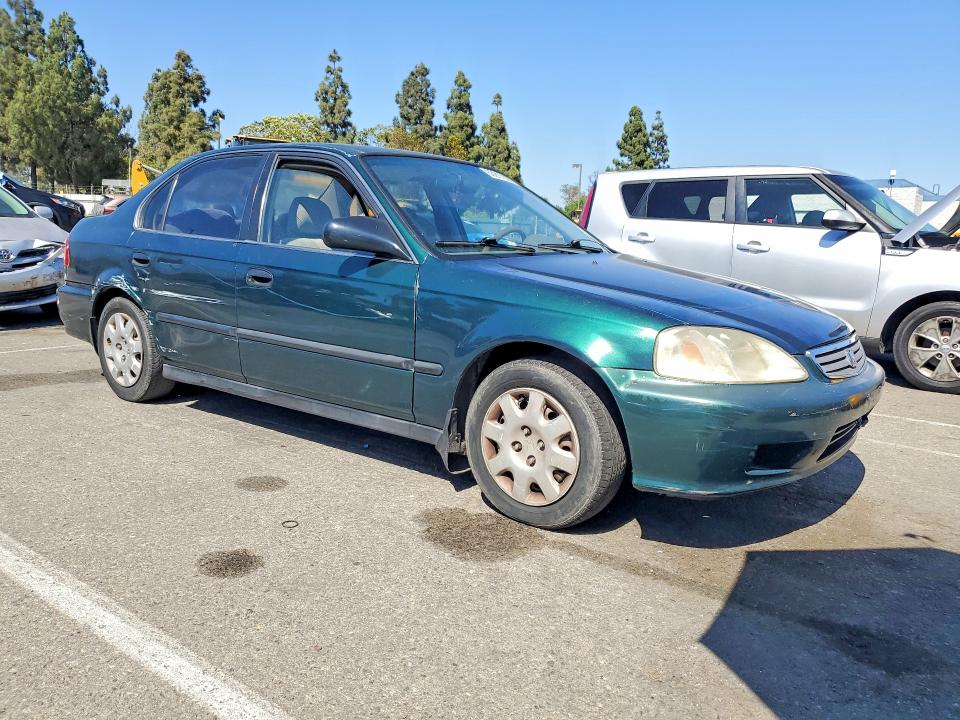 1999 Honda Civic მანქანა იყიდება აუქციონზე, vin: 2HGEJ6673XH558832, აუქციონის ნომერი: 63217826