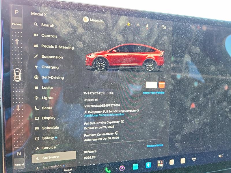 Aukcja sprzedaży 2023 Tesla Model X, vin: 7SAXCDE59PF377054, numer aukcji: 59379476
