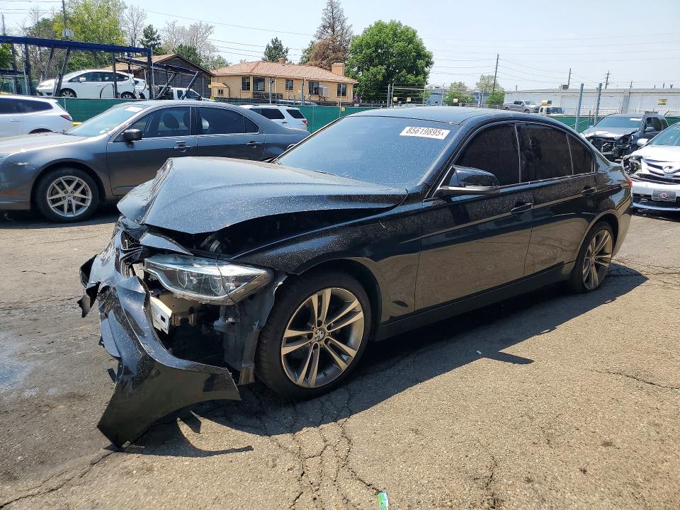 2018 Bmw 330 მანქანა იყიდება აუქციონზე, vin: WBA8D9C58JEM34199, აუქციონის ნომერი: 85619895