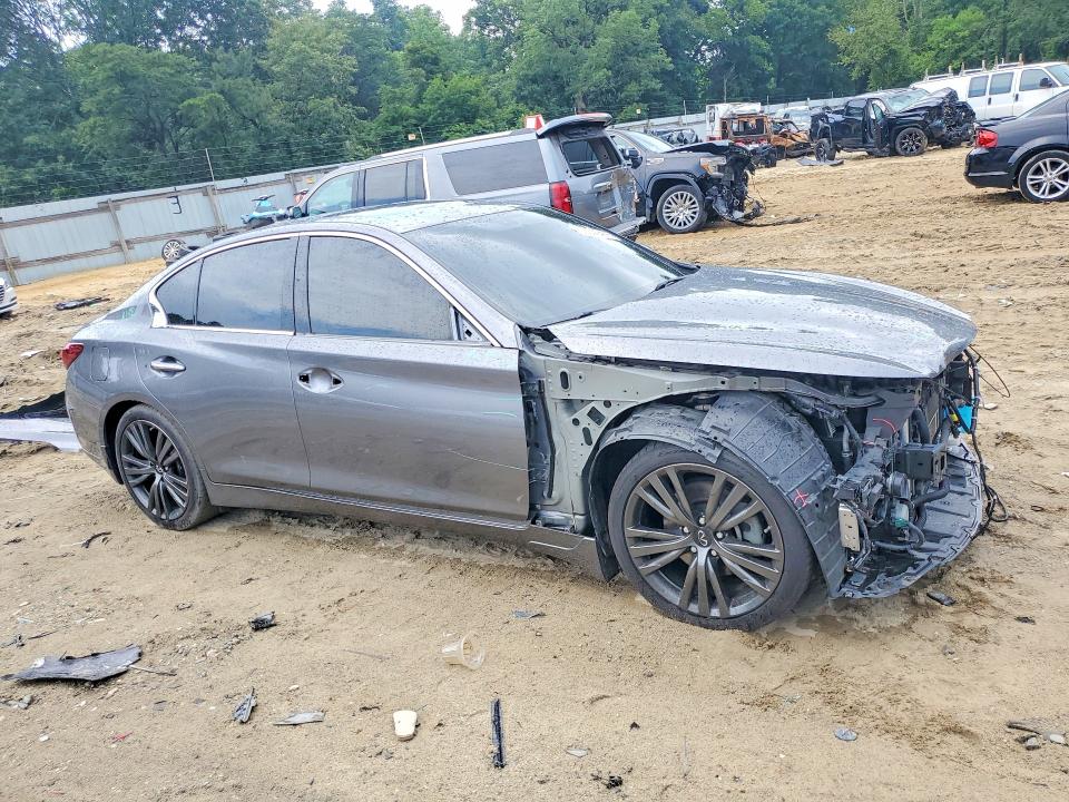 2020 Infiniti Q50 მანქანა იყიდება აუქციონზე, vin: JN1EV7AP7LM205567, აუქციონის ნომერი: 59349406