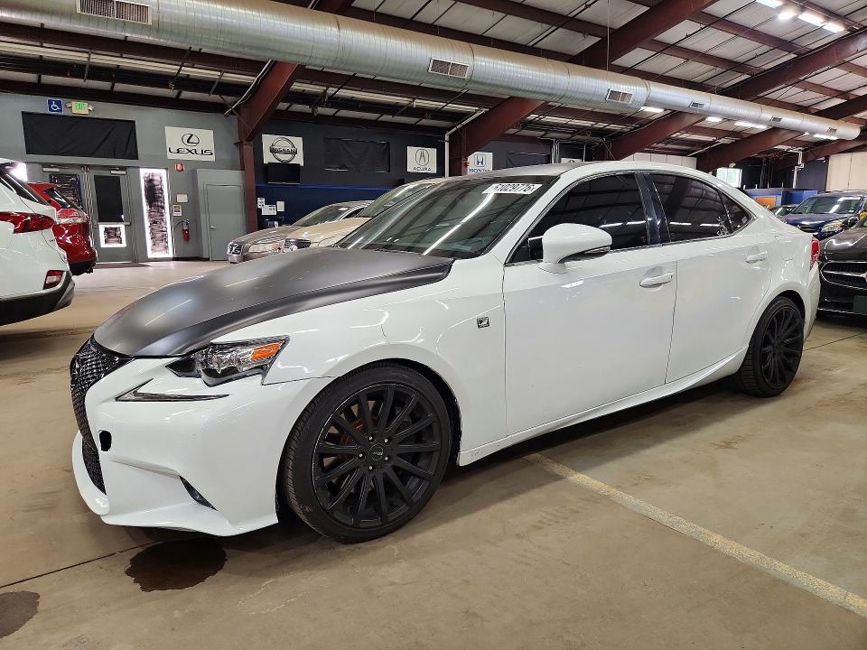 61029776 :رقم المزاد ، JTHBE1D22F5014844 vin ، 2015 Lexus Is مزاد بيع