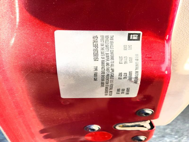 Auction sale of the 2008 Chevrolet Cobalt, vin: 1G1AL58F187268164, lot number: 63025466