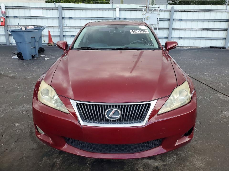 2010 Lexus Is მანქანა იყიდება აუქციონზე, vin: JTHBF5C25A5108764, აუქციონის ნომერი: 59543896