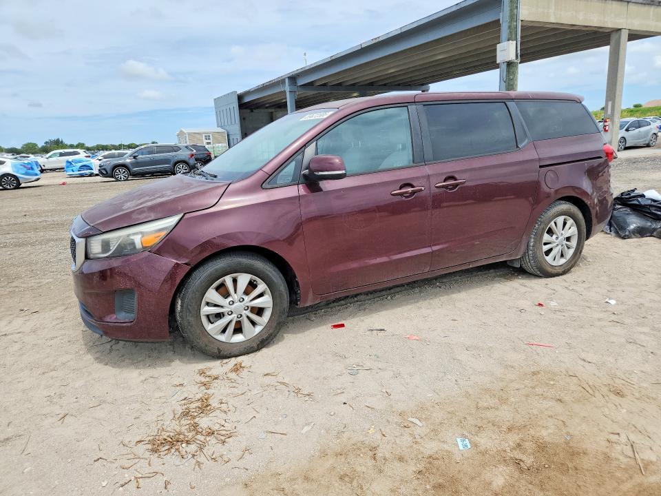 Aukcja sprzedaży 2017 Kia Sedona, vin: KNDMB5C16H6241163, numer aukcji: 59872586