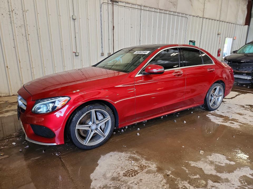 2016 Mercedes-benz C მანქანა იყიდება აუქციონზე, vin: 55SWF4KB0GU125122, აუქციონის ნომერი: 59383346