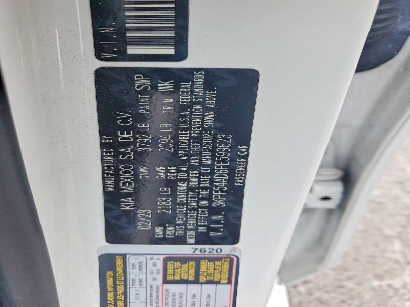 60632566 :رقم المزاد ، 3KPF54AD6PE599623 vin ، 2023 Kia Forte مزاد بيع