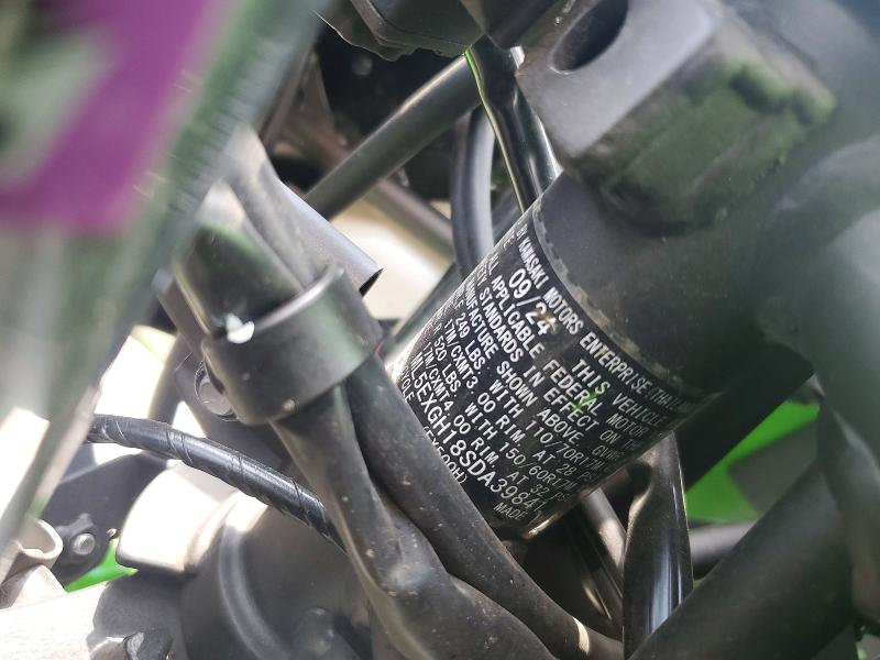 Продаж на аукціоні авто 2025 Kawasaki Ex500, vin: ML5EXGH18SDA39841, номер лоту: 59316036