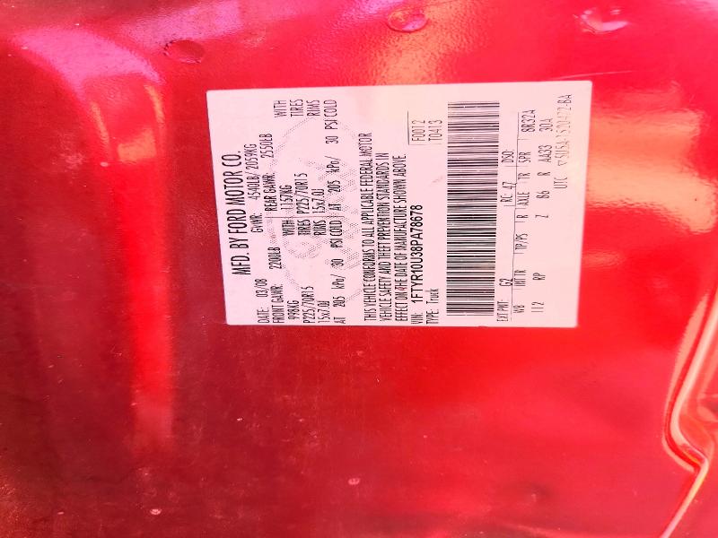 Aukcja sprzedaży 2008 Ford Ranger, vin: 1FTYR10U38PA78678, numer aukcji: 59363196