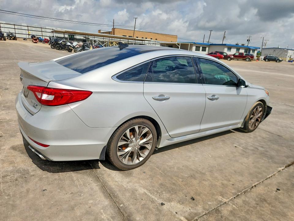 2015 Hyundai Sonata მანქანა იყიდება აუქციონზე, vin: 5NPE34AB3FH167372, აუქციონის ნომერი: 61531396