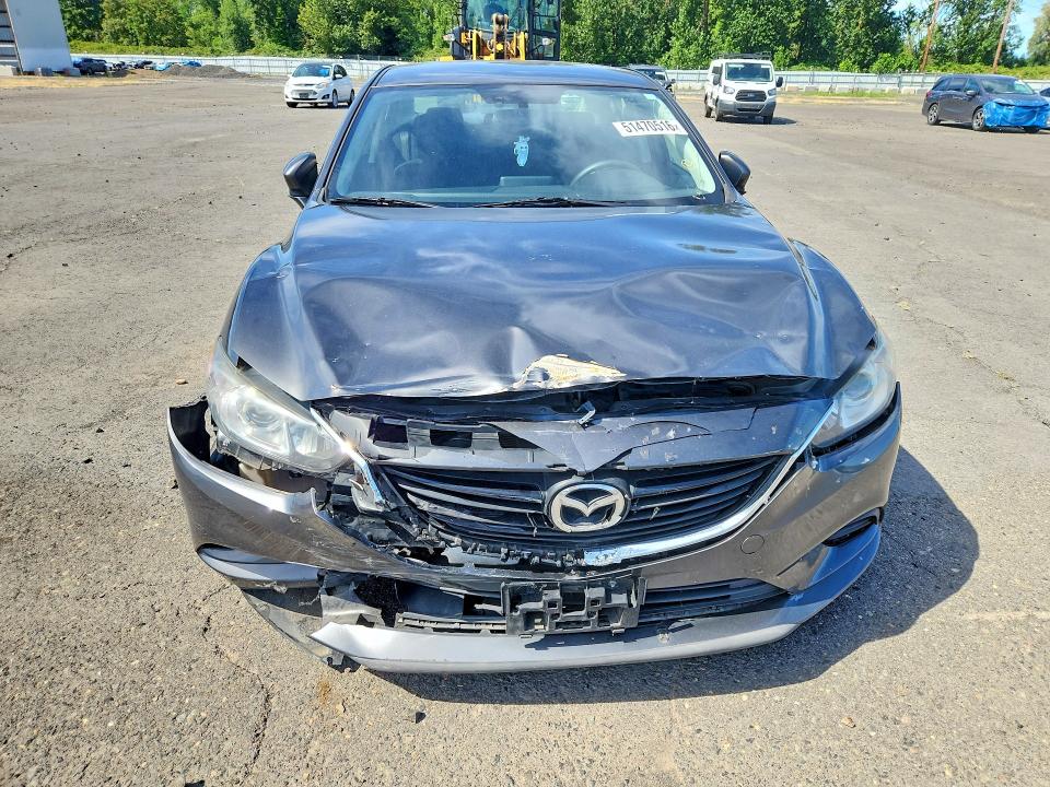 2017 Mazda 6 მანქანა იყიდება აუქციონზე, vin: JM1GL1U50H1153159, აუქციონის ნომერი: 63371376