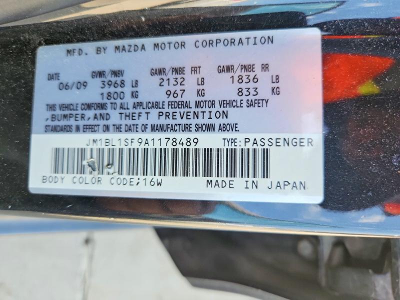 Продаж на аукціоні авто 2010 Mazda 3, vin: JM1BL1SF9A1178489, номер лоту: 62953596