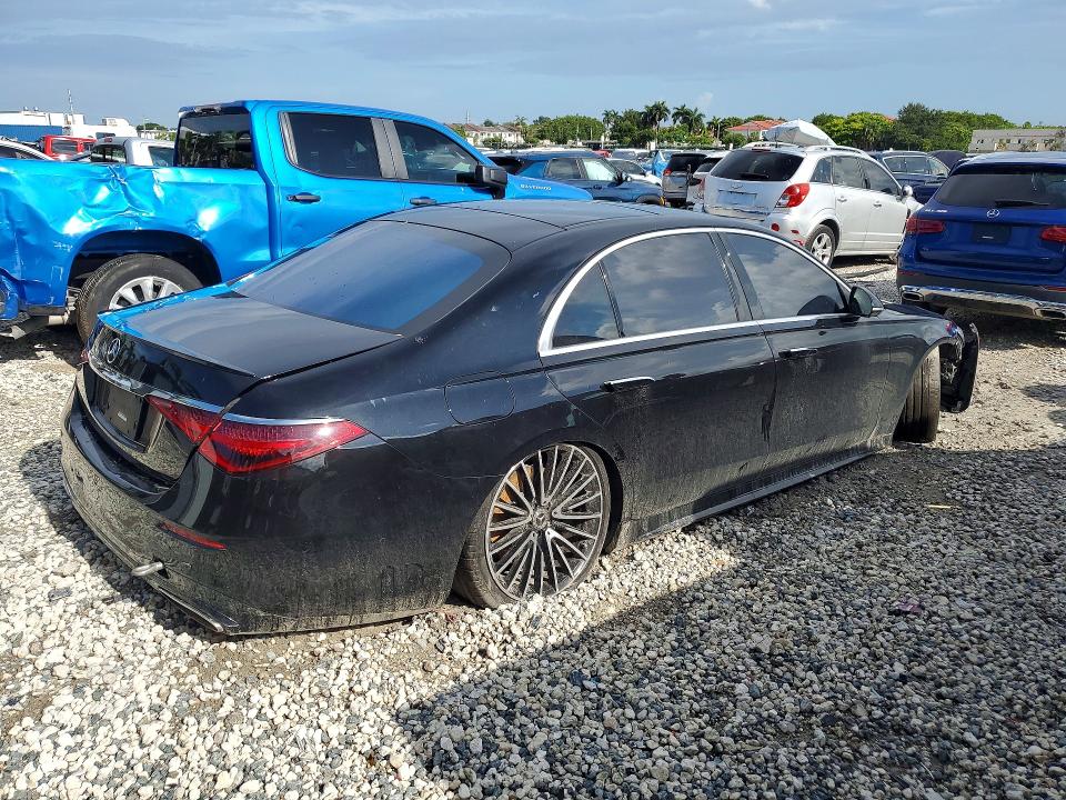 Aukcja sprzedaży 2022 Mercedes-benz S, vin: W1K6G6DB8NA163894, numer aukcji: 62102166