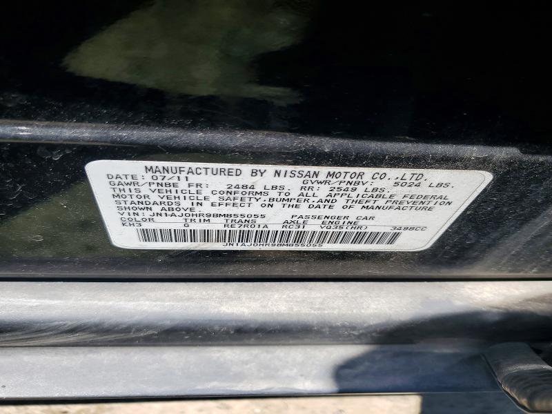 Продаж на аукціоні авто 2011 Infiniti Ex35, vin: JN1AJ0HR9BM855055, номер лоту: 52024956