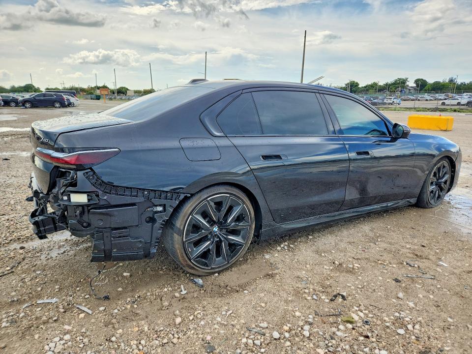 2024 Bmw 740 მანქანა იყიდება აუქციონზე, vin: WBA23EH08RCS25938, აუქციონის ნომერი: 63345906