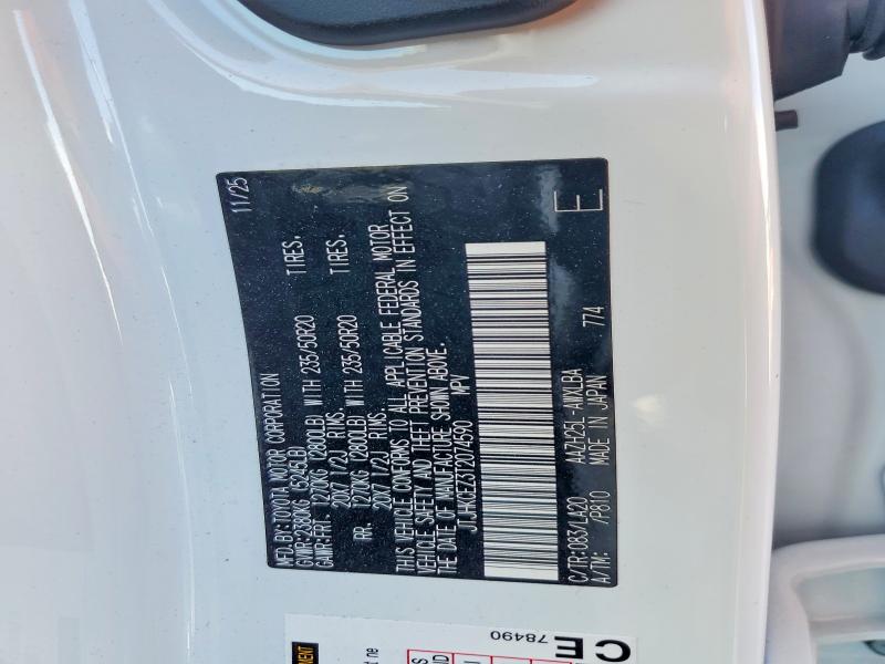 Продаж на аукціоні авто 2026 Lexus Nx 350h, vin: JTJHKCEZ3T2074590, номер лоту: 61762286