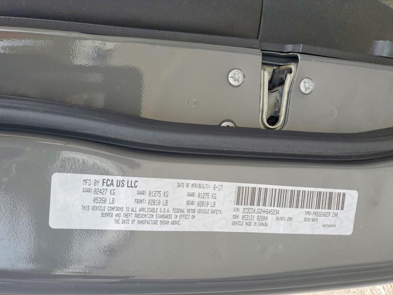 Aukcja sprzedaży 2017 Dodge Charger, vin: 2C3CDXJG2HH645234, numer aukcji: 62400326