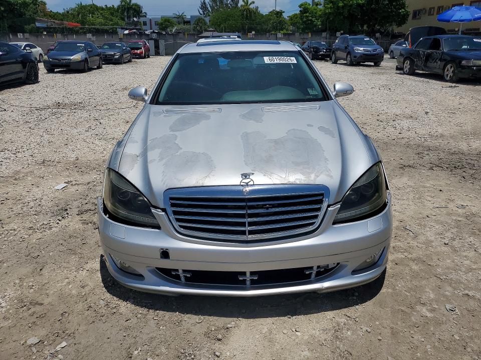 60190026 :رقم المزاد ، WDDNG71X27A107972 vin ، 2007 Mercedes-benz S مزاد بيع