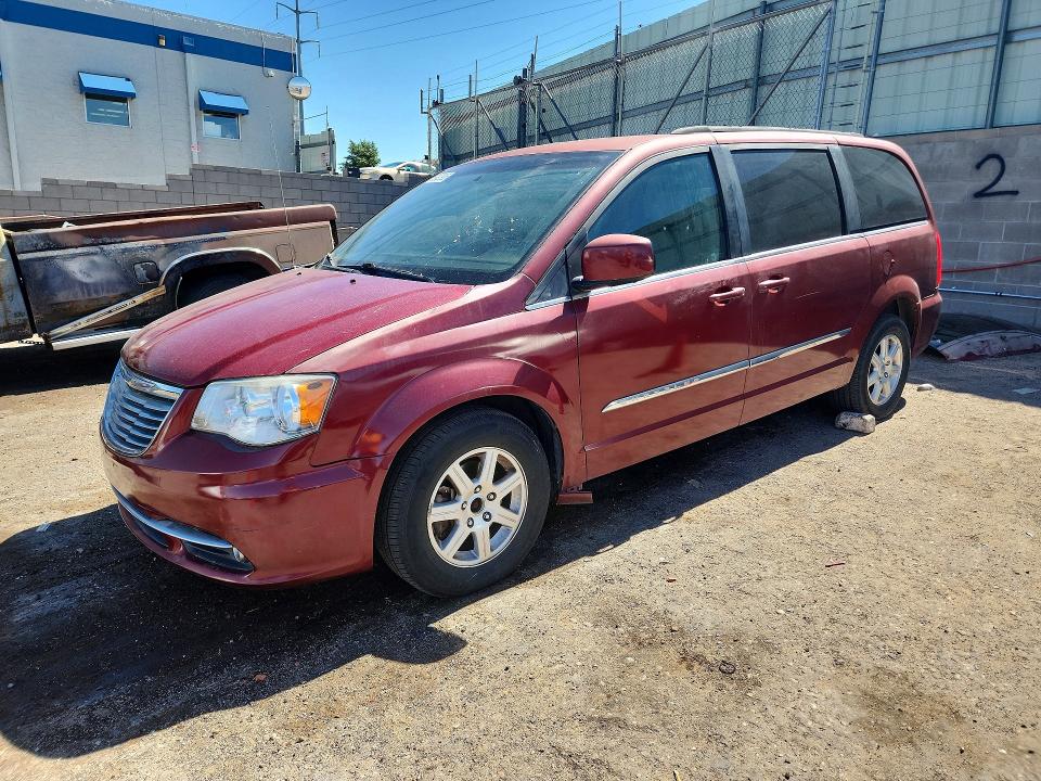 2012 Chrysler Town & Country მანქანა იყიდება აუქციონზე, vin: 2C4RC1BG8CR260882, აუქციონის ნომერი: 59620936