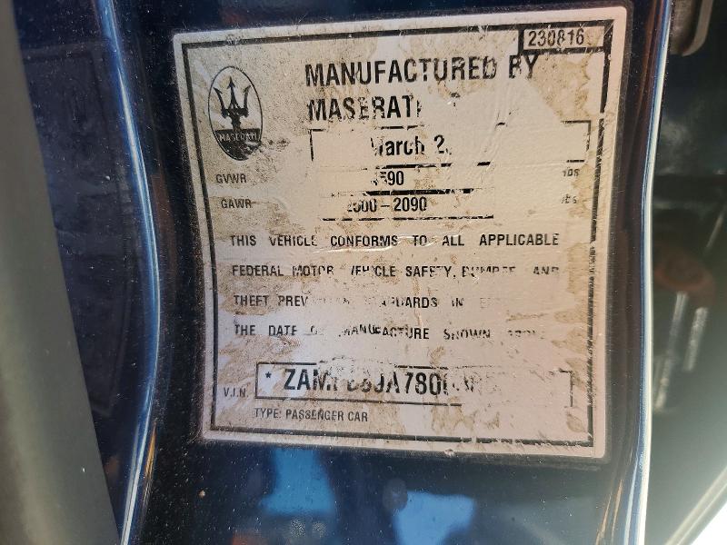 Продаж на аукціоні авто 2008 Maserati Quattroporte, vin: ZAMFE39A780038535, номер лоту: 61202216