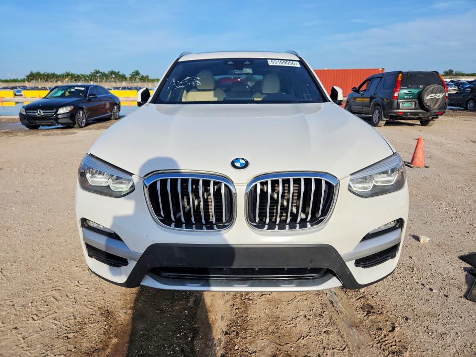 2019 Bmw X3 მანქანა იყიდება აუქციონზე, vin: 5UXTR7C51KLF27065, აუქციონის ნომერი: 63169056