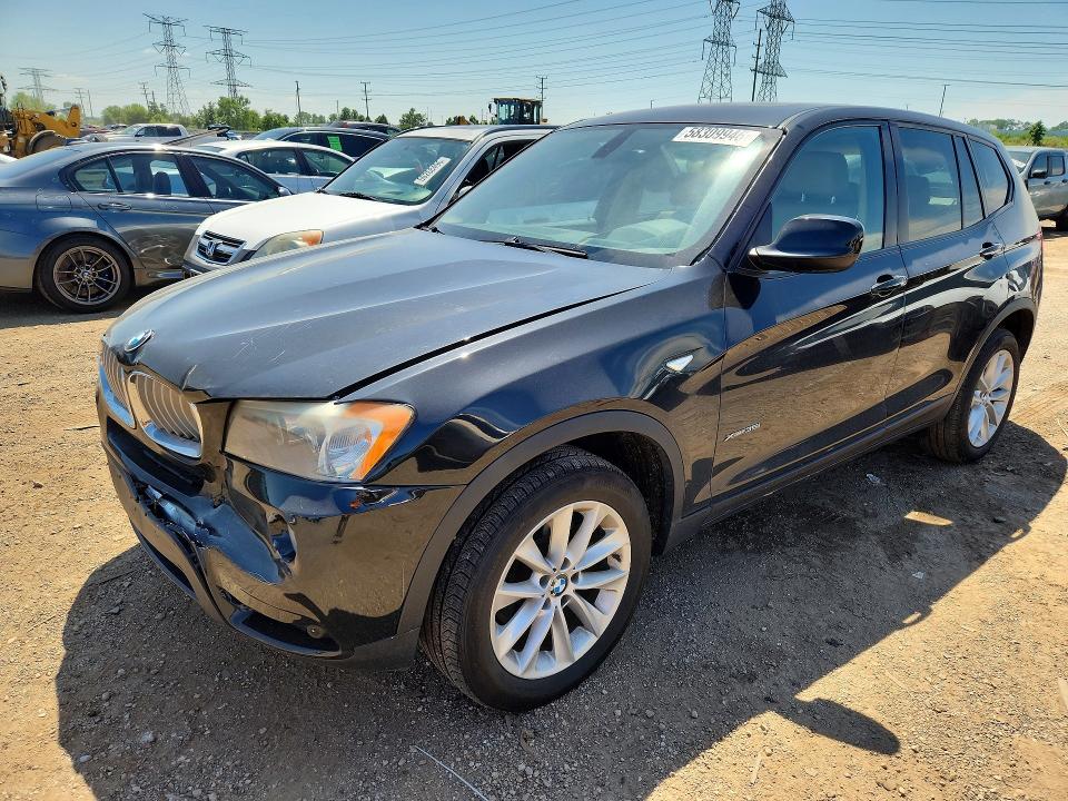 58309946 :رقم المزاد ، 5UXWX7C57BLL15156 vin ، 2011 Bmw X3 مزاد بيع