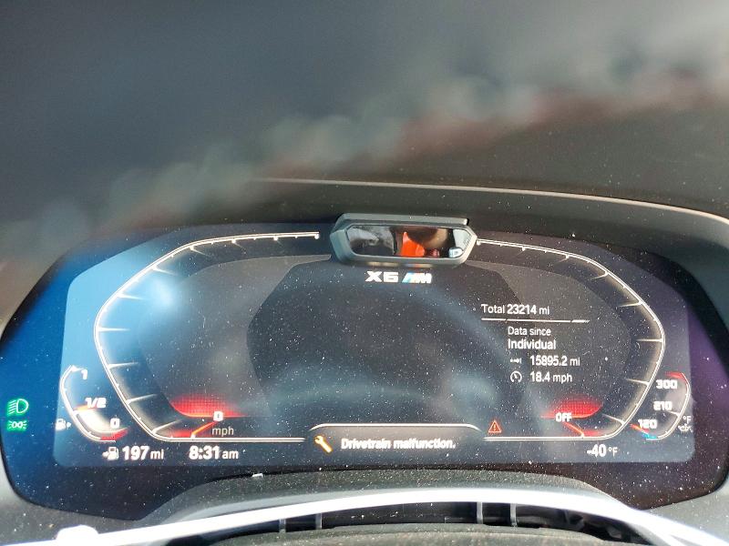 Продаж на аукціоні авто 2023 Bmw X6, vin: 5YMCY0C05P9R41992, номер лоту: 62628886