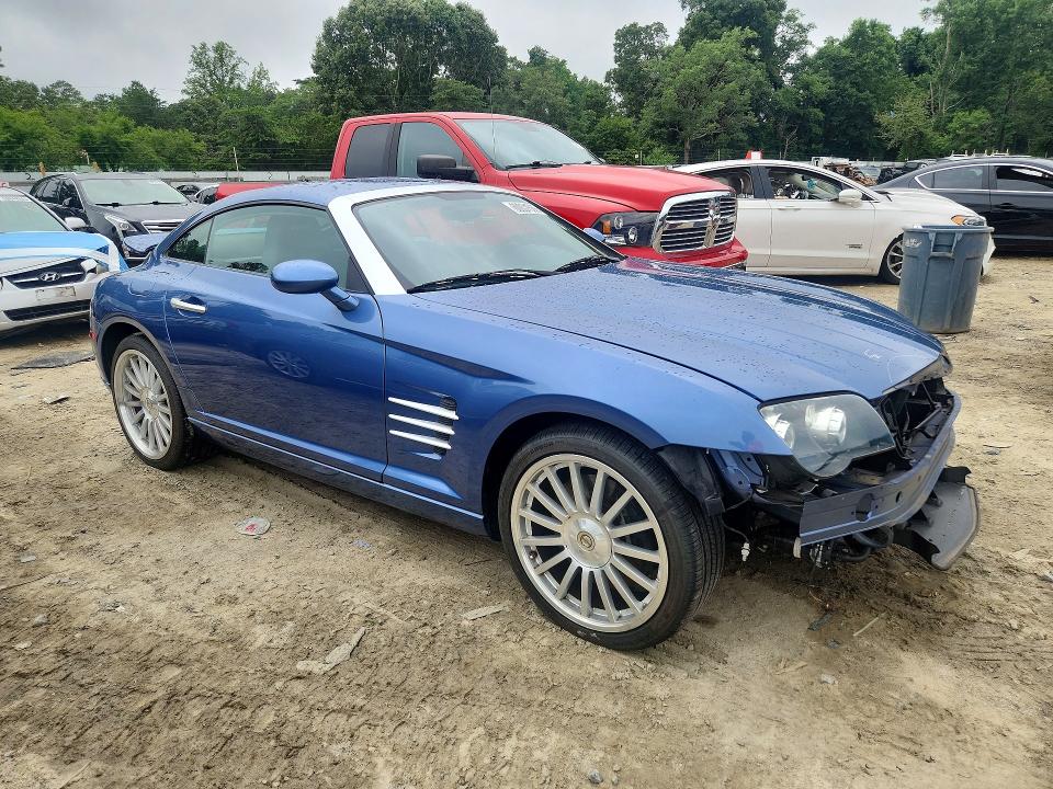 2005 Chrysler Crossfire მანქანა იყიდება აუქციონზე, vin: 1C3AN79N85X033621, აუქციონის ნომერი: 60001566