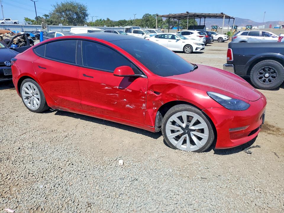 Aukcja sprzedaży 2022 Tesla Model 3, vin: 5YJ3E1EB0NF144641, numer aukcji: 61623836
