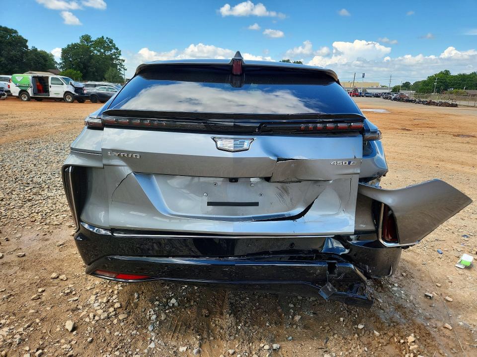 61295836 :رقم المزاد ، 1GYKPRRK1RZ124827 vin ، 2024 Cadillac Lyriq مزاد بيع
