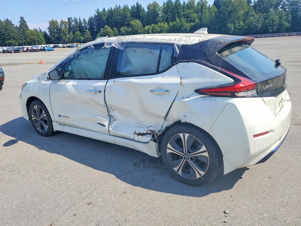 2019 Nissan Leaf მანქანა იყიდება აუქციონზე, vin: 1N4BZ1CP1KC320125, აუქციონის ნომერი: 61081226