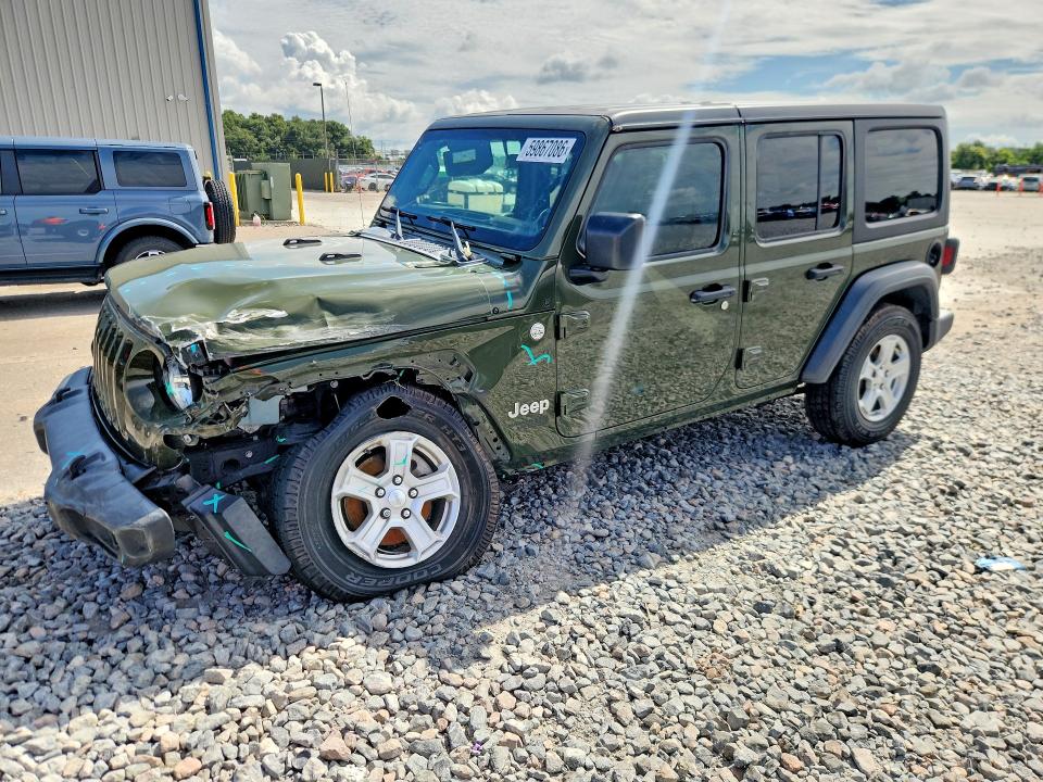 Продажа на аукционе авто 2020 Jeep Wrangler Unlimited, vin: 1C4HJXDG4LW310413, номер лота: 59867086