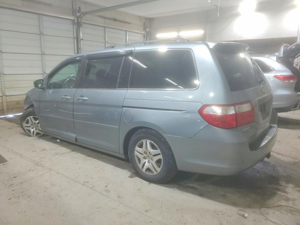 63216356 :رقم المزاد ، 5FNRL38627B010405 vin ، 2007 Honda Odyssey مزاد بيع