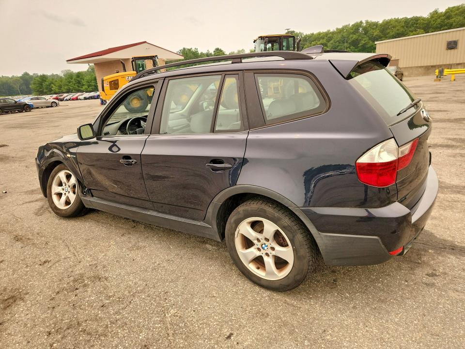 2007 Bmw X3 მანქანა იყიდება აუქციონზე, vin: WBXPC93477WF17835, აუქციონის ნომერი: 61227486