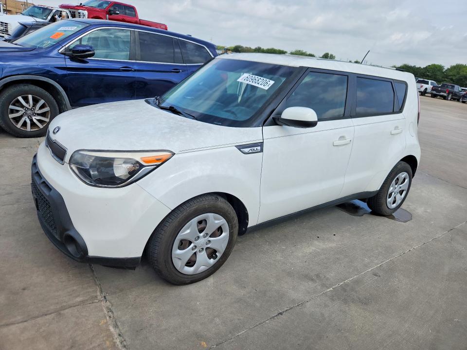 2015 Kia Soul მანქანა იყიდება აუქციონზე, vin: KNDJN2A2XF7129087, აუქციონის ნომერი: 60968206