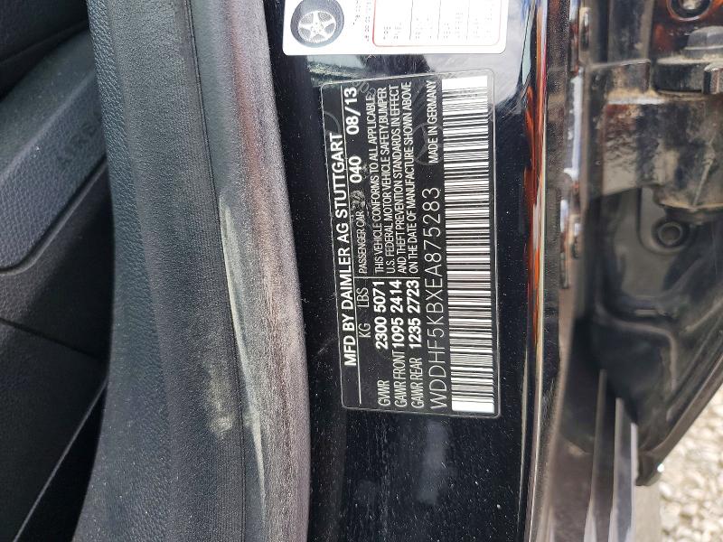 Продаж на аукціоні авто 2014 Mercedes-benz E, vin: WDDHF5KBXEA875283, номер лоту: 61595356